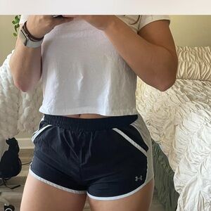 Under Armour Women's Black Athletic Shorts